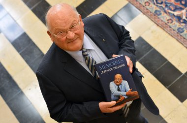 Jean-Luc Dehaene bei der Vorstellung seiner Biografie 2012 (Bild: Benoit Doppagne/BELGA)