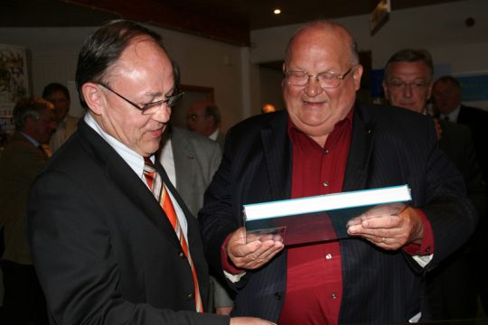 5.5.2008: Jean-Luc Dehaene referiert im BRF-Funkhaus über “die EU nach dem Vertrag von Lissabon” (mit BRF-Direktor Hans Engels)