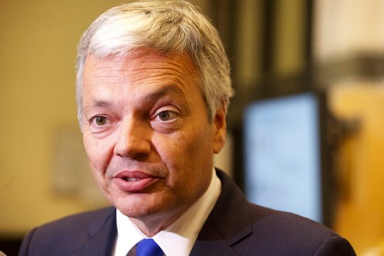 Bundesverdienstkreuz für Außenminister Didier Reynders