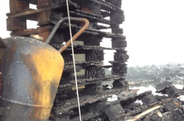 Brand bei NMC in Eynatten