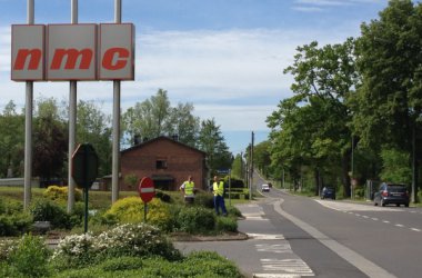 Brand bei NMC in Eynatten