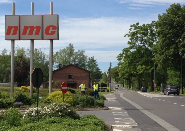 Brand bei NMC in Eynatten