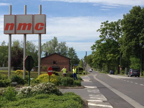 Brand bei NMC in Eynatten