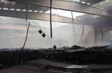 Brand bei NMC in Eynatten