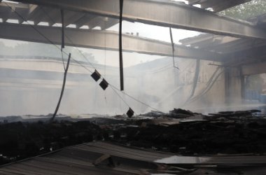 Brand bei NMC in Eynatten