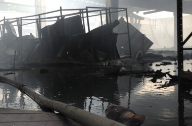 Brand bei NMC in Eynatten