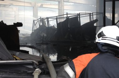 Brand bei NMC in Eynatten