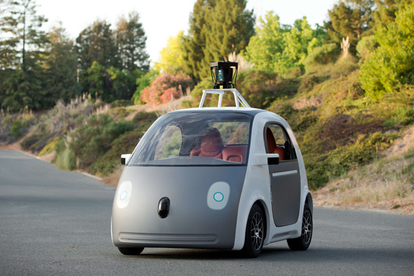Google entwickelt eigenes Auto ohne Lenkrad