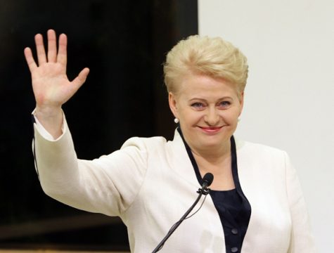 Litauens Präsidentin Dalia Grybauskaite bleibt im Amt