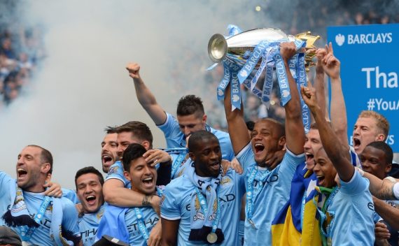 Vincent Kompany zum zweiten Mal mit Manchester City englischer Meister