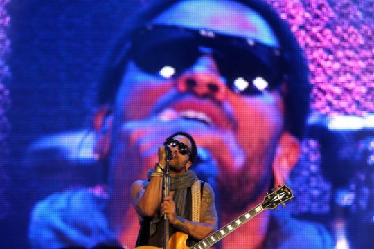 Lenny Kravitz wird 50! (Bild vom 30.9.2011 in Rio de Janeiro)