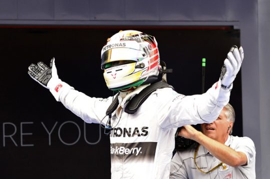 Lewis Hamilton feiert beim Großen Preis von Spanien den vierten Sieg in Serie
