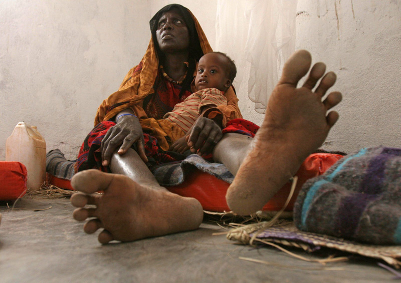 Welt-Mütter-Report: In Somalia leben Mütter und Kinder am schlechtesten (Bild: Wajid, März 2006)