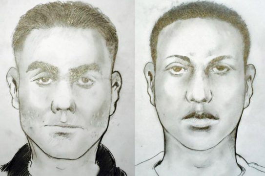 Die Polizei sucht nach diesen beiden Männern. Sie sollen einen 19-Jährigen in Brügge erstochen haben