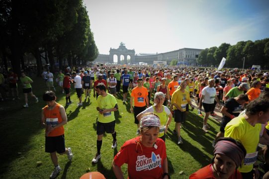 40.000 Läufer aus 125 Ländern bei den "20 Kilometern von Brüssel"
