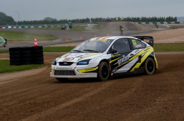 Testtag in Mettet: Koen Pauwels im Ford Focus RX Supercar - Foto: Dimitri-Philippe Haulet