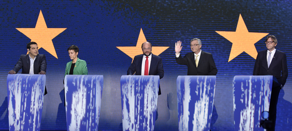 Die Spitzenkandidaten der europäischen Parteien