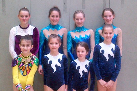 Turnerinnen des TSV Büllingen in Verviers