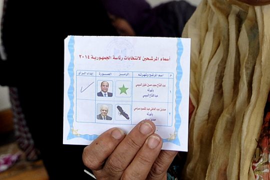 Präsidentenwahl in Ägypten