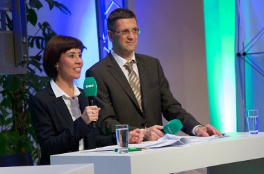 Superwahlsonntag: Hinter den Kulissen - BRF-Funkhaus in Eupen