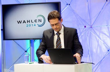 Superwahlsonntag: Hinter den Kulissen - BRF-Funkhaus in Eupen