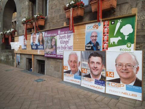 Büllingen: Anbringen von Wahlplakaten unter gewissen Voraussetzungen erlaubt
