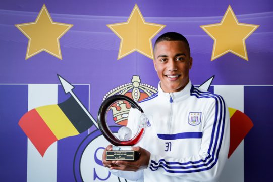Anderlechter Youri Tielemans Nachwuchsfußballer des Jahres