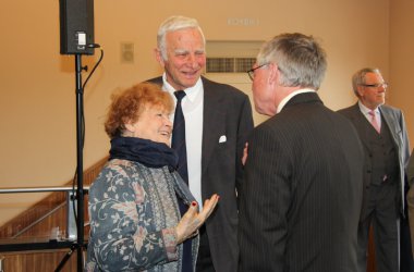 Der Sohn Guy Vanhaeverbeke mit seiner Frau Lidi Carissimo