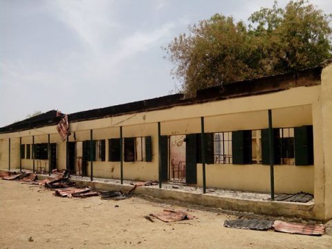Aus dieser Schule in Chibok wurden am 21. April 200 Schülerinnen netführt
