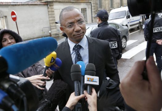 Apolin Pepiezep, Anwalt von Mehdi Nemmouche, in Versailles