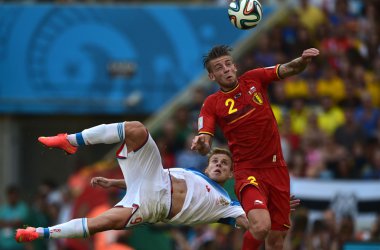 Belgien schlägt Russland 1:0 und steht im Achtelfinale - Foto: Gabriel Bouys/AFP