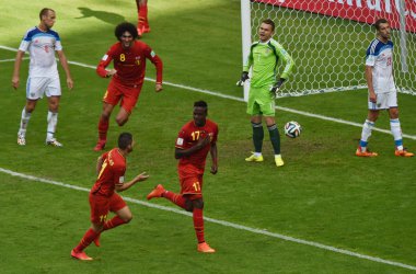 Belgien schlägt Russland 1:0 und steht im Achtelfinale - Foto: Yasuyoshi Chiba/AFP