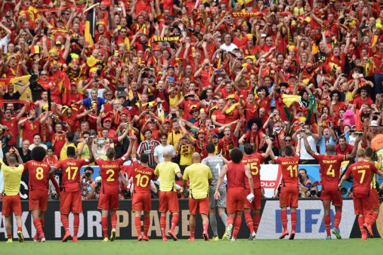 Belgien schlägt Russland 1:0 und steht im Achtelfinale - Foto: Kirill Kudryavtsev/AFP