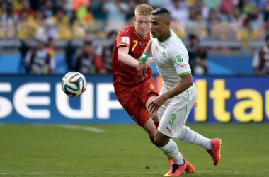 Belgien vs. Algerien (Endstand 2:1)