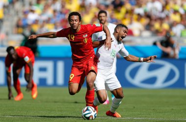 Belgien vs. Algerien (Endstand 2:1)