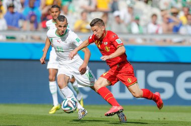 Belgien vs. Algerien (Endstand 2:1)