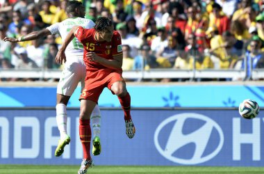 Belgien vs. Algerien (Endstand 2:1)