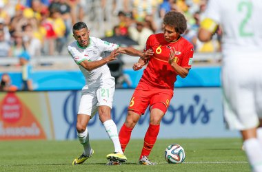 Belgien vs. Algerien (Endstand 2:1)