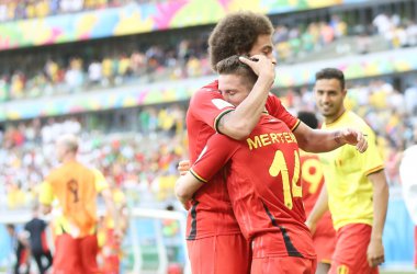 Belgien vs. Algerien (Endstand 2:1)