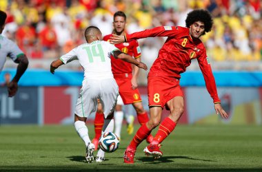 Belgien vs. Algerien (Endstand 2:1)