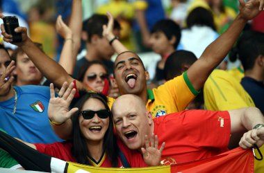 Belgien vs. Algerien (Endstand 2:1)