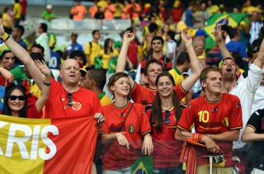 Belgien vs. Algerien (Endstand 2:1)