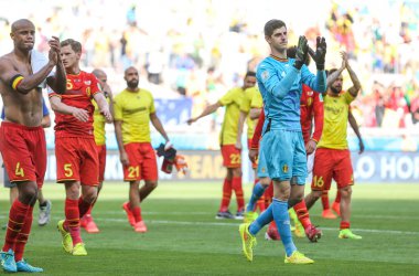 Belgien vs. Algerien (Endstand 2:1)