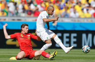 Belgien vs. Algerien (Endstand 2:1)