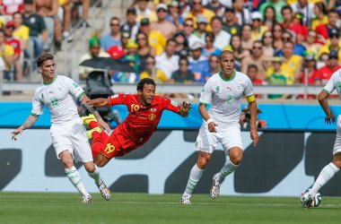 Belgien vs. Algerien (Endstand 2:1)