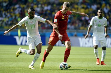 Belgien vs. Algerien (Endstand 2:1)