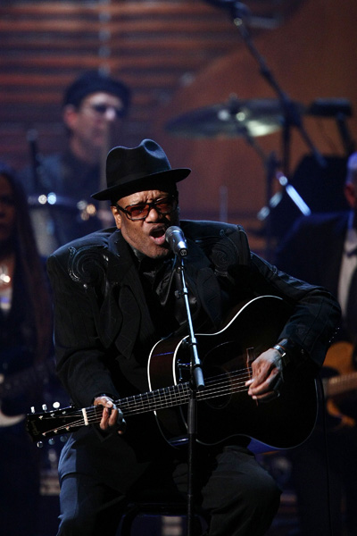 Bobby Womack bei der Rock and Roll Hall of Fame Induction Ceremony 2009