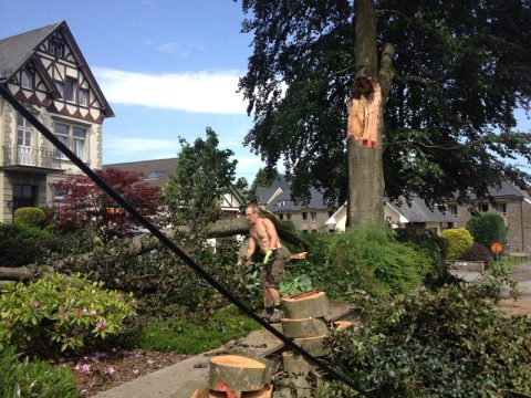 Unwetter hinterlässt Spuren, auch in Bütgenbach