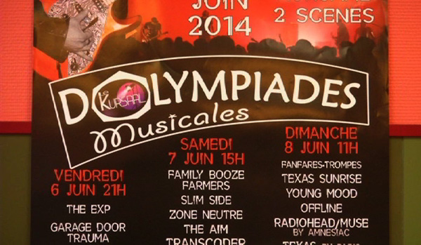 Dolympiades: Musikfestival in Dolhain