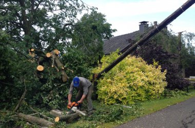 Unwetter hinterlässt Spuren, auch in Elsenborn
